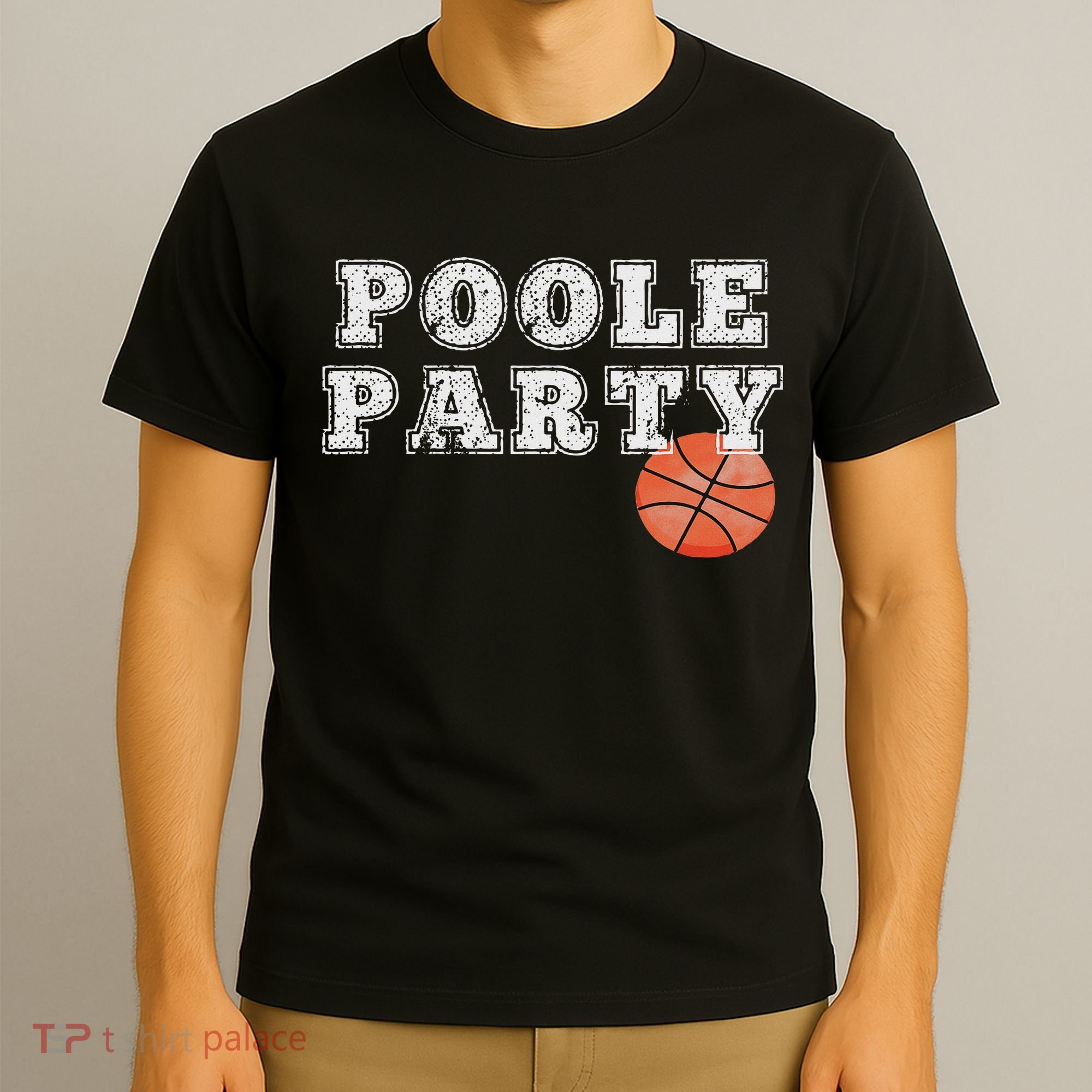 Poole Party Basketball T-Shirt