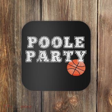 Poole Party Basketball Coaster
