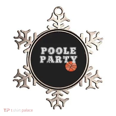 Poole Party Basketball Ornament