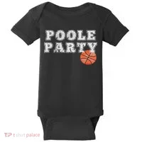 Poole Party Basketball Baby Bodysuit thumb 0