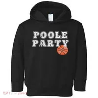 Poole Party Basketball Toddler Hoodie thumb 0
