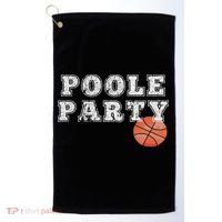 Poole Party Basketball Golf Towel thumb 0