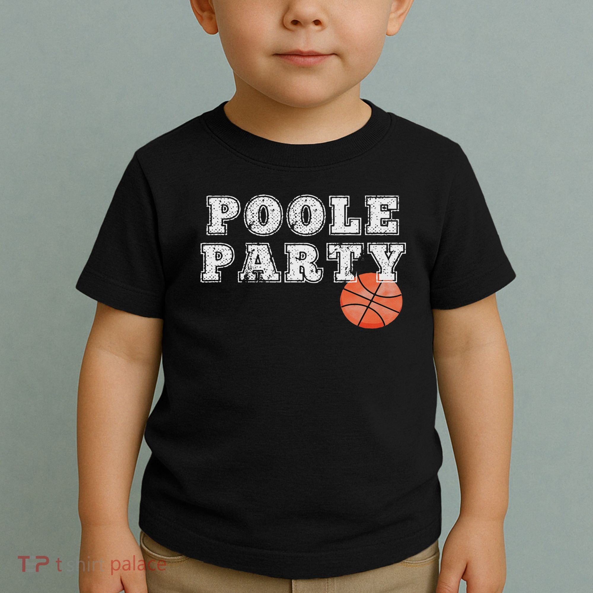 Poole Party Basketball Toddler T-Shirt