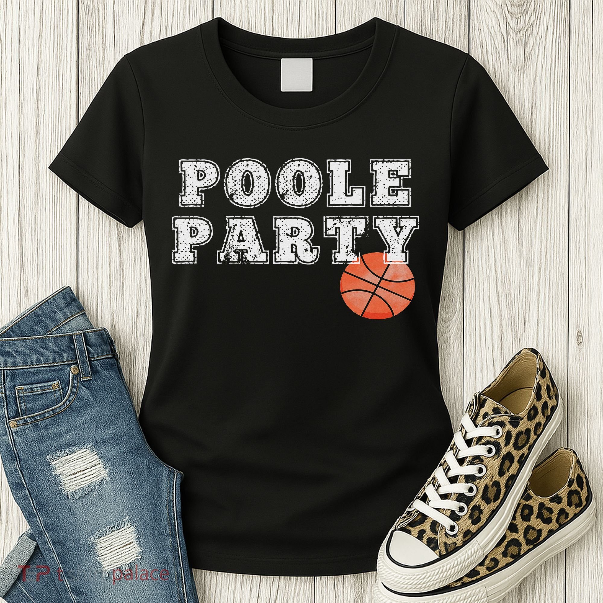 Poole Party Basketball Women's T-Shirt