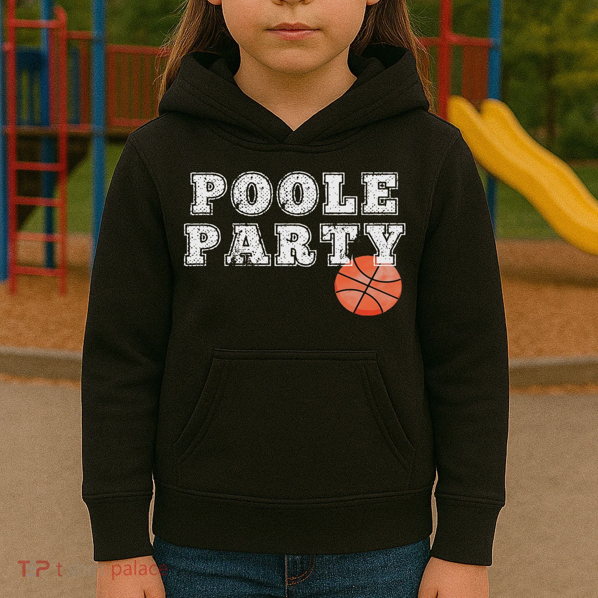 Poole Party Basketball Kids Hoodie