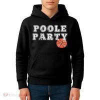 Poole Party Basketball Kids Hoodie thumb 4