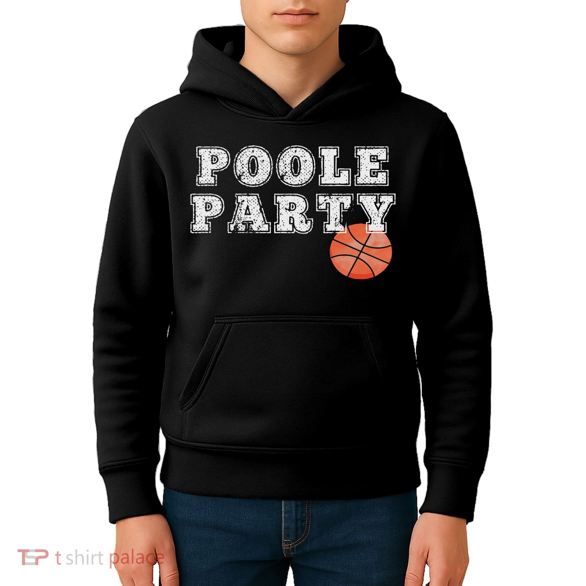 Poole Party Basketball Kids Hoodie
