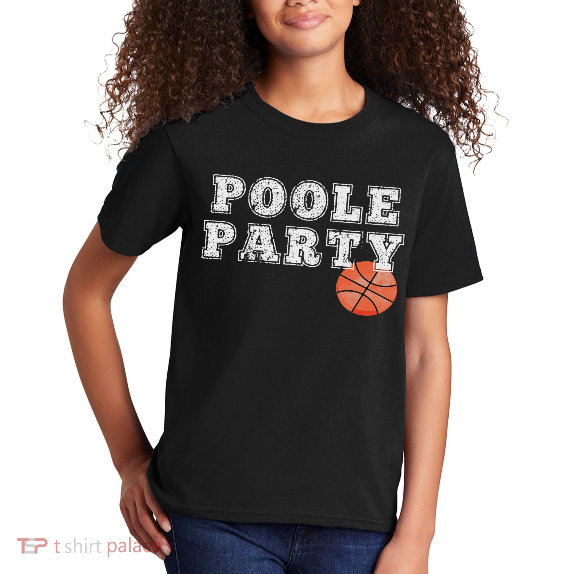 Poole Party Basketball Kids T-Shirt