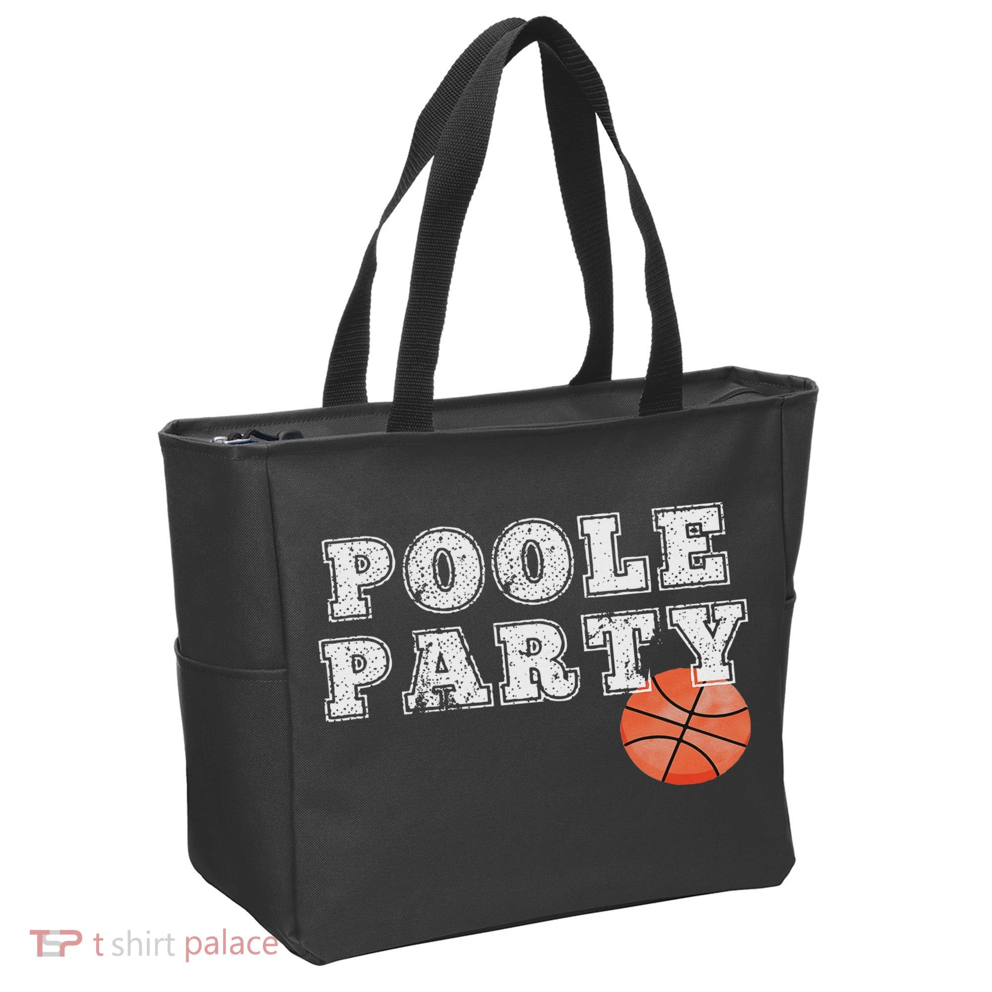 Poole Party Basketball Tote Bag