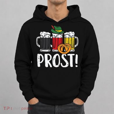 Prost Pretzel Bavarian Beers German Oktoberfest Hoodie