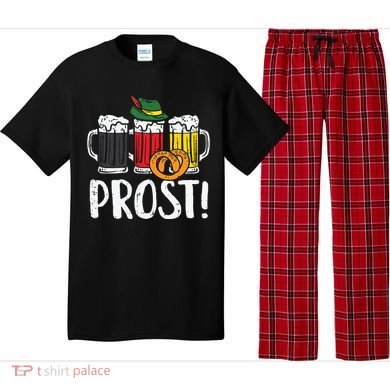 Prost Pretzel Bavarian Beers German Oktoberfest Pajama Set