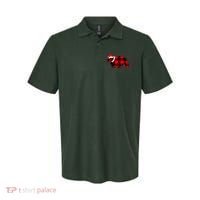 Plaid Polar Bear Christmas Holiday Polo thumb 0