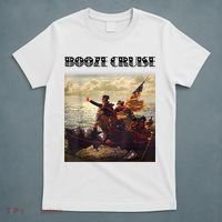 Political Party Booze Cruise Shades & Red Cups Funny T-Shirt thumb 5