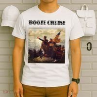 Political Party Booze Cruise Shades & Red Cups Funny T-Shirt thumb 6