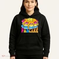 Pansexual Pancake Breakfast Food Pun Pan Pride Flag LGBTQ Hoodie thumb 5