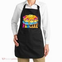 Pansexual Pancake Breakfast Food Pun Pan Pride Flag LGBTQ Apron thumb 2