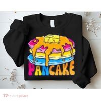 Pansexual Pancake Breakfast Food Pun Pan Pride Flag LGBTQ Sweatshirt thumb 2