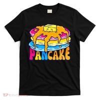 Pansexual Pancake Breakfast Food Pun Pan Pride Flag LGBTQ T-Shirt thumb 0