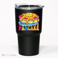 Pansexual Pancake Breakfast Food Pun Pan Pride Flag LGBTQ Tumbler thumb 0