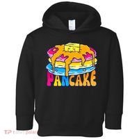 Pansexual Pancake Breakfast Food Pun Pan Pride Flag LGBTQ Toddler Hoodie thumb 0