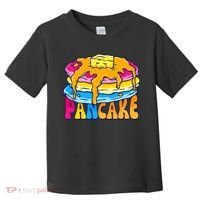 Pansexual Pancake Breakfast Food Pun Pan Pride Flag LGBTQ Toddler T-Shirt thumb 0
