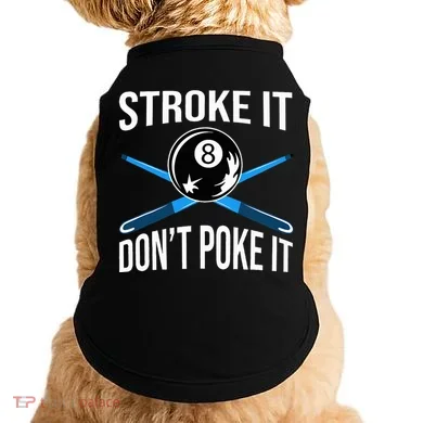 Pool Player Billard 8ball Doggie Tank
