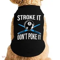 Pool Player Billard 8ball Doggie Tank thumb 0