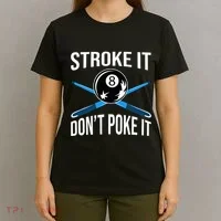 Pool Player Billard 8ball T-Shirt thumb 4