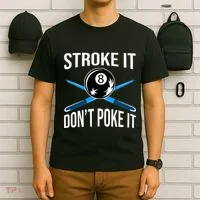 Pool Player Billard 8ball T-Shirt thumb 6