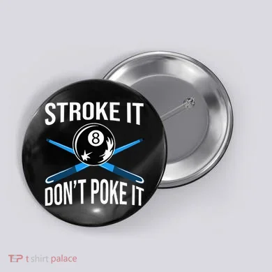 Pool Player Billard 8ball Button