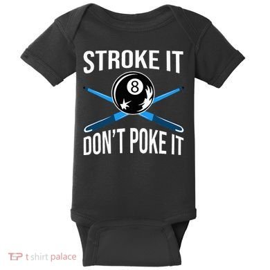 Pool Player Billard 8ball Baby Bodysuit