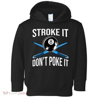 Pool Player Billard 8ball Toddler Hoodie