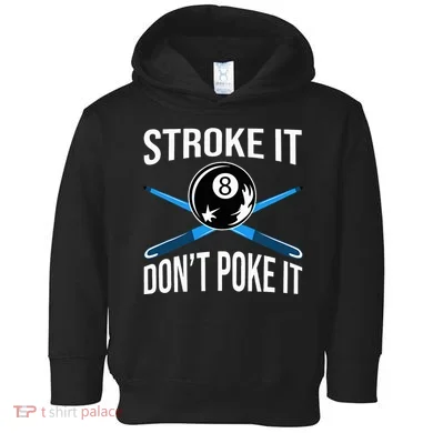 Pool Player Billard 8ball Toddler Hoodie