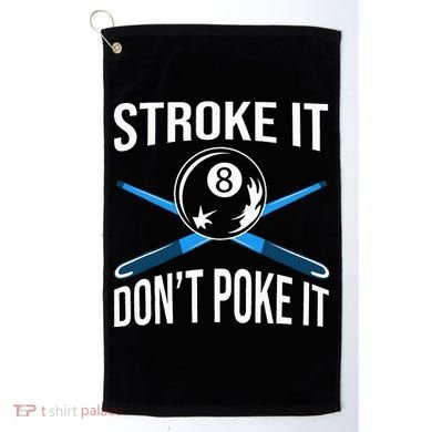Pool Player Billard 8ball Golf Towel