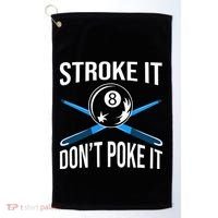 Pool Player Billard 8ball Golf Towel thumb 0