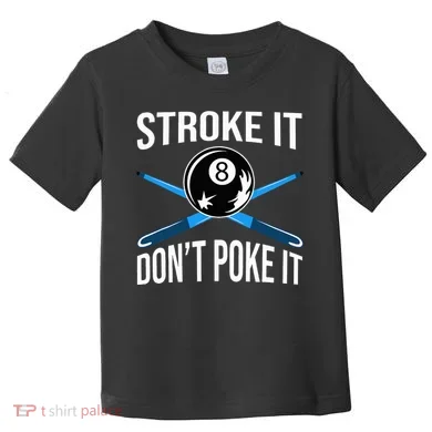 Pool Player Billard 8ball Toddler T-Shirt