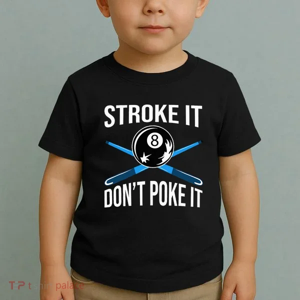 Pool Player Billard 8ball Toddler T-Shirt
