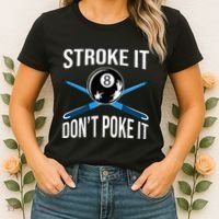 Pool Player Billard 8ball Women's T-Shirt thumb 2