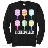 Pickleballer Pickle Baller Funny Cute Pickleball Sweatshirt thumb 0