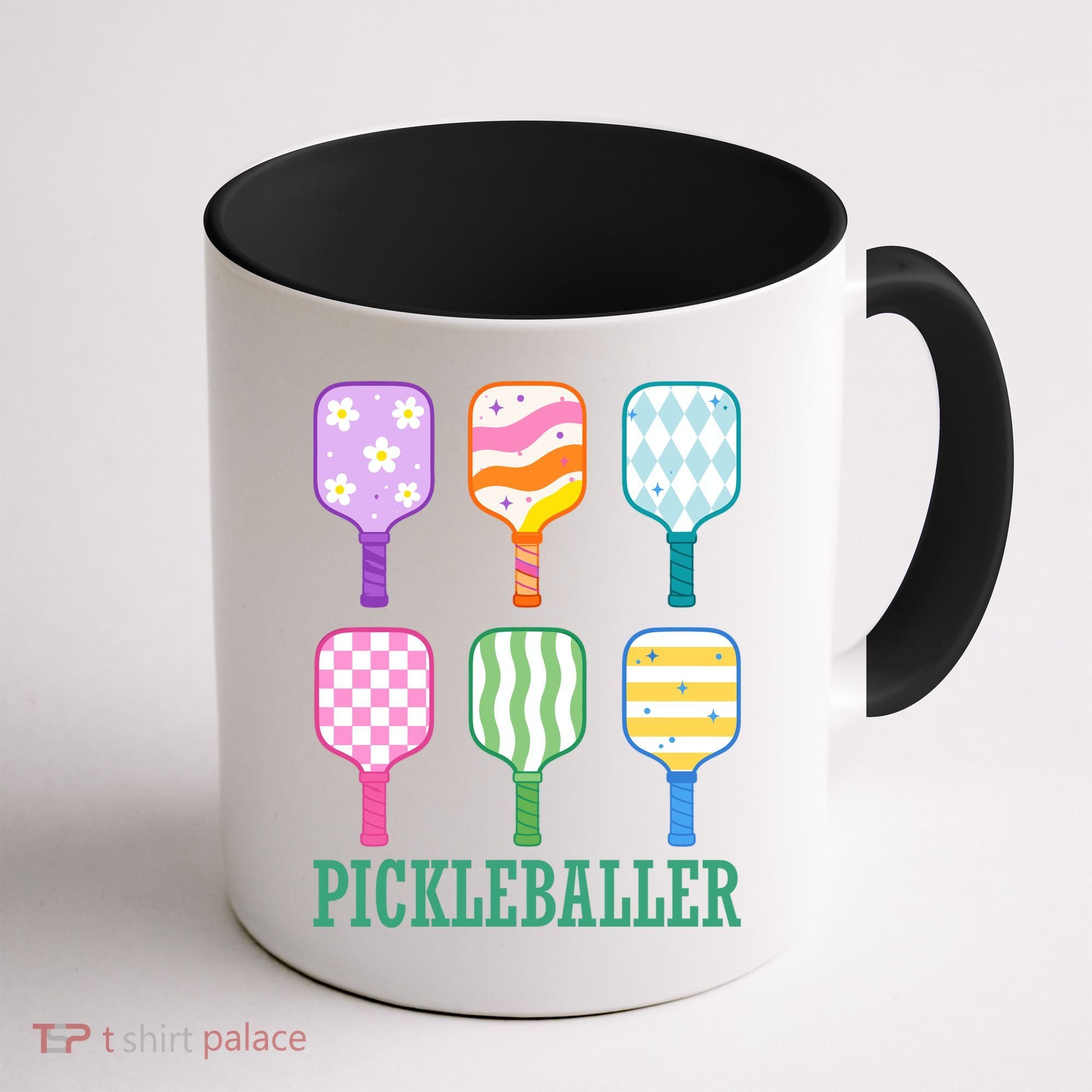 Pickleballer Pickle Baller Funny Cute Pickleball Coffee Mug
