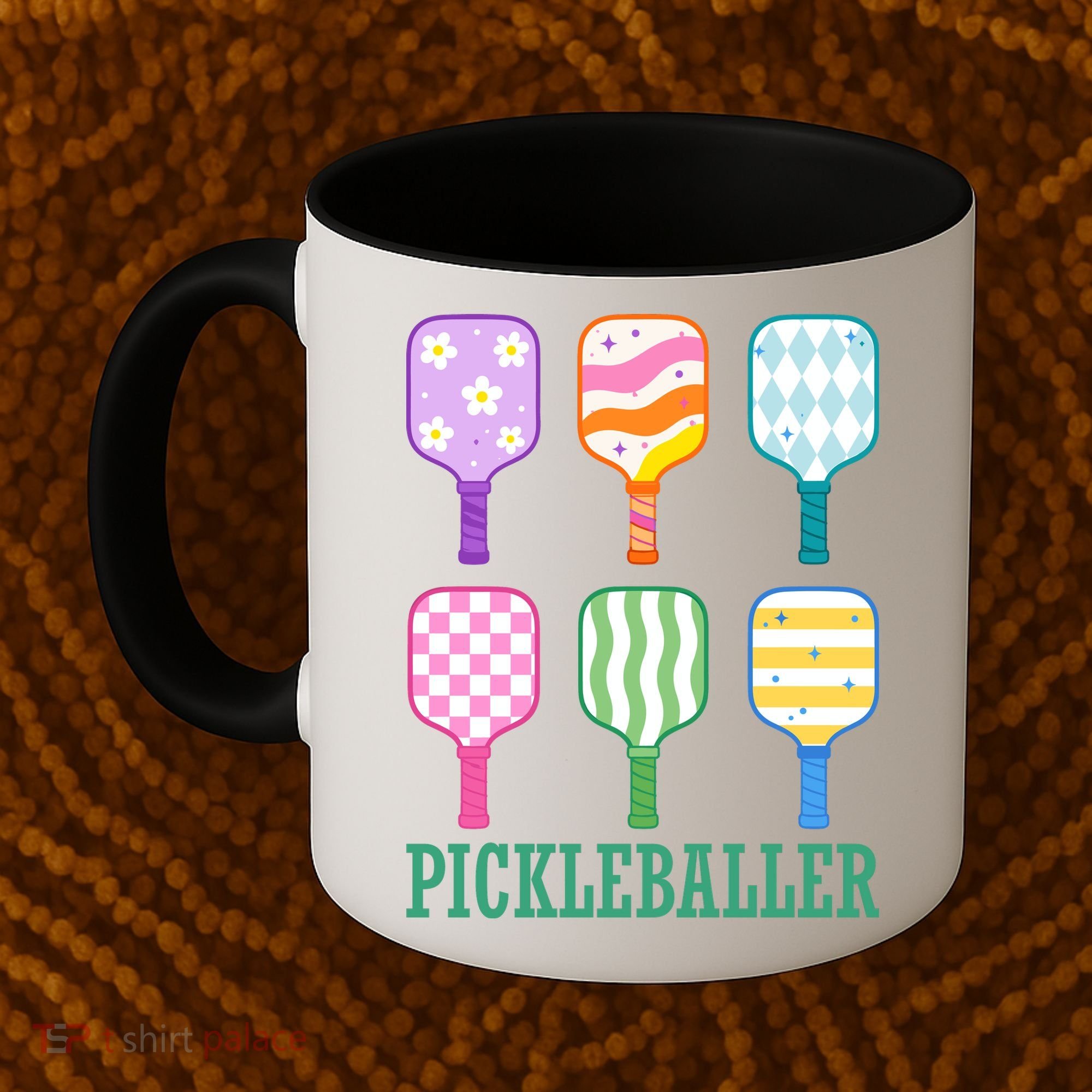 Pickleballer Pickle Baller Funny Cute Pickleball Coffee Mug
