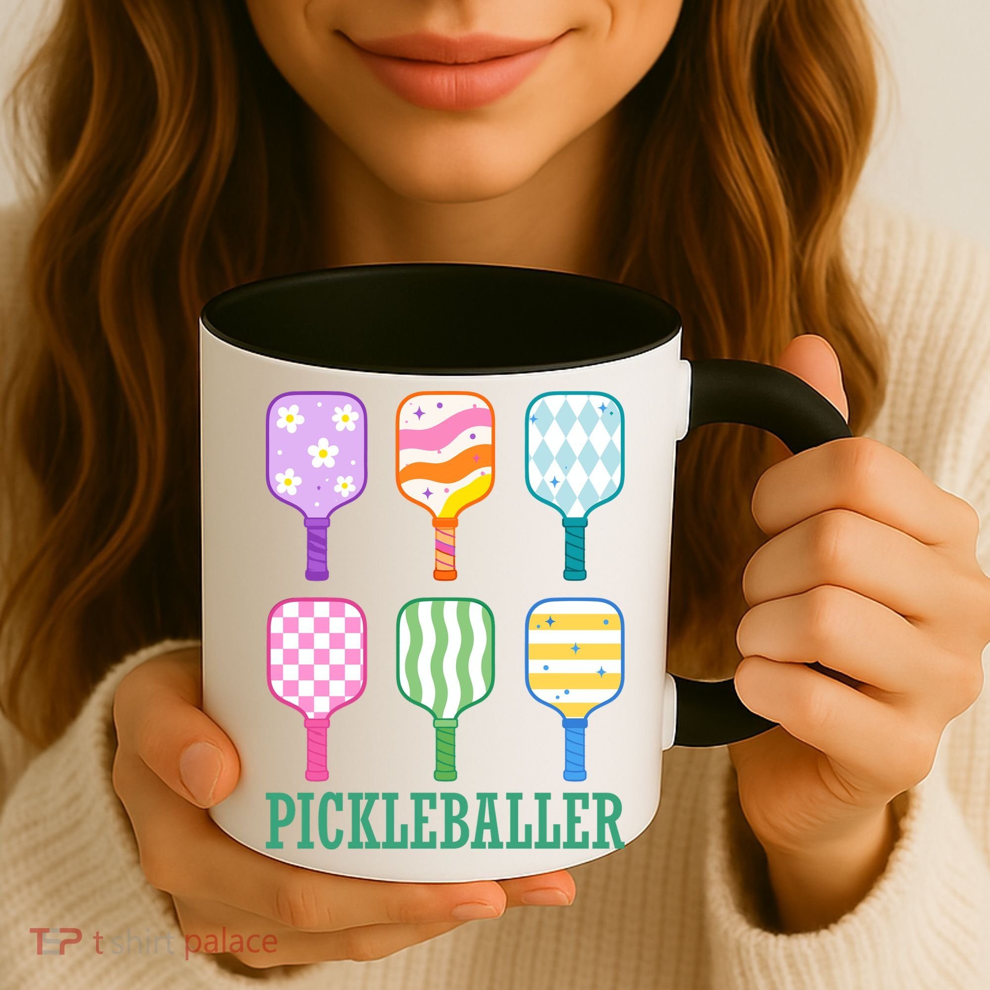 Pickleballer Pickle Baller Funny Cute Pickleball Coffee Mug