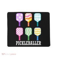 Pickleballer Pickle Baller Funny Cute Pickleball Mousepad thumb 0
