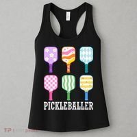 Pickleballer Pickle Baller Funny Cute Pickleball Women's Tank Top thumb 3