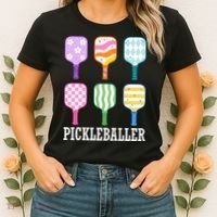 Pickleballer Pickle Baller Funny Cute Pickleball Women's T-Shirt thumb 2