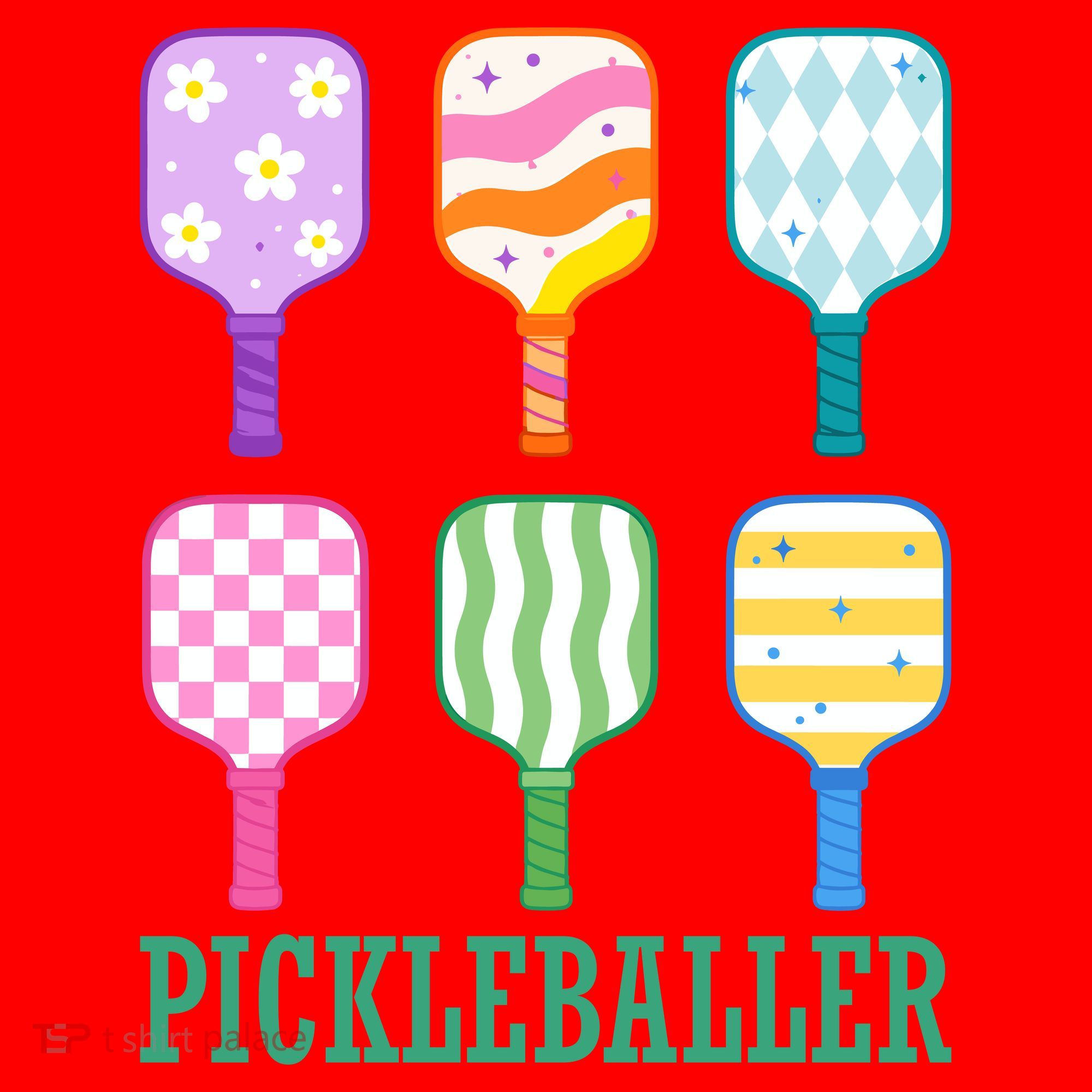 Pickleballer Pickle Baller Funny Cute Pickleball Santa Hat