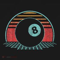 Pool Player Billiards Lover 8 Ball Retro Vintage 80s Style T-Shirt thumb 7
