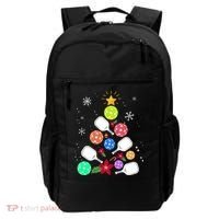 Pickleball Pickle Ball Christmas Tree Backpack thumb 0