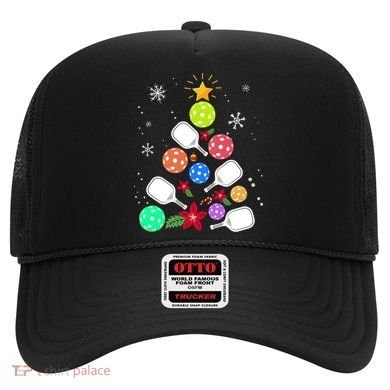 Pickleball Pickle Ball Christmas Tree Hat