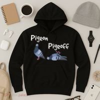 Pigeon Pigeoff Bird Birdwatcher Birdwatching Pigeon Racing Hoodie thumb 3